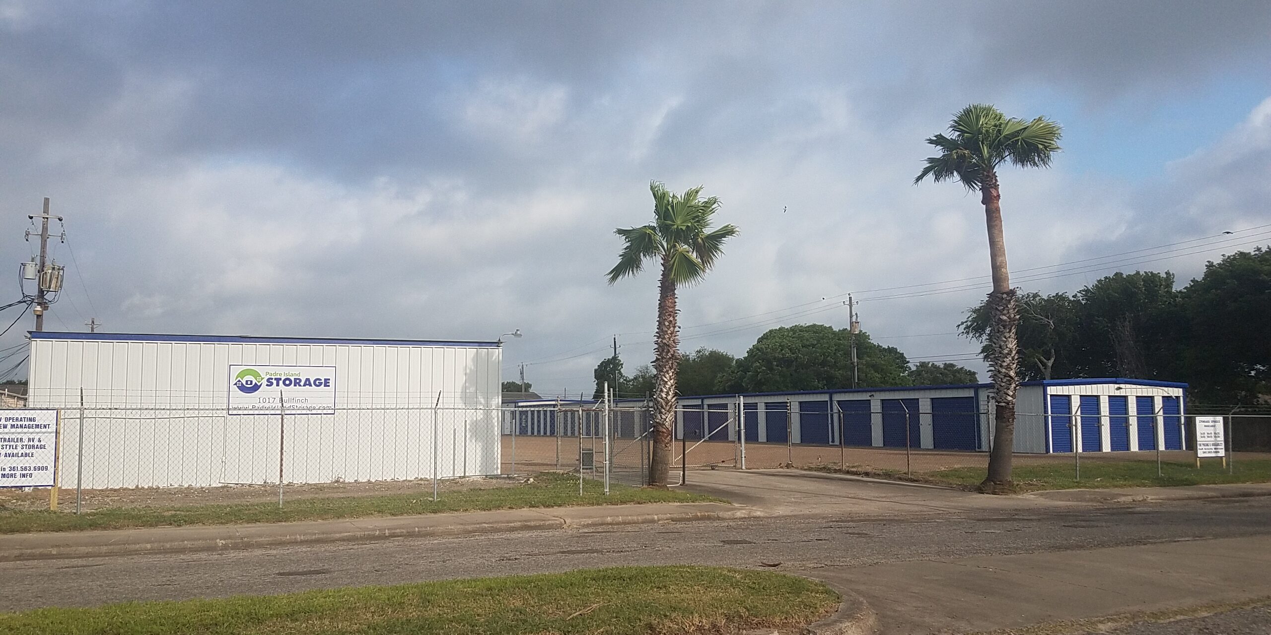 Padre Island Storage Third Location on Bullfinch Street, Corpus Christi